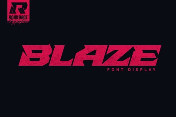 Blaze: A Bold All-Caps Display Font for Modern Designs