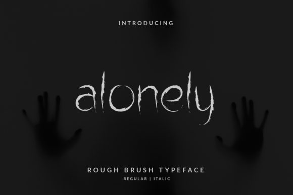 Discover Alonely: A Fresh, Bouncy Display Font