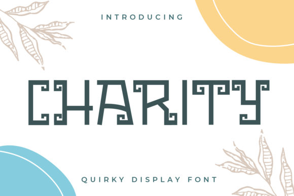 Discover Charity: A Quirky and Versatile Display Font