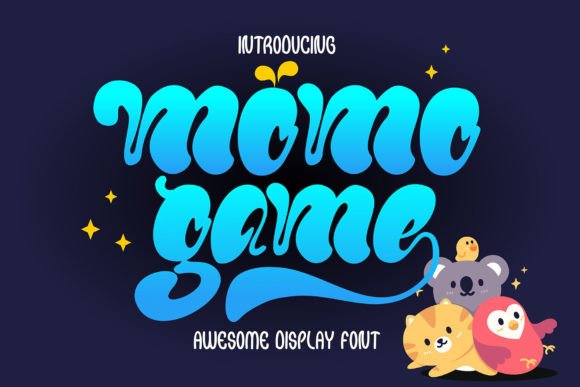 Discover Momo Game: A Charming Typeface for Playful Designs