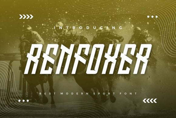 Discover Renfoxer: A Cool and Modern Display Font