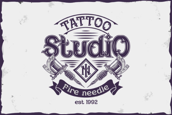 Fire Needle: Bold Western Display Font for Creative Projects