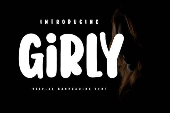 Girly: A Cool and Friendly Brushed Display Font