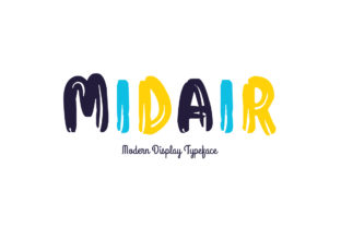 Midair: Elevate Your Designs with a Modern Display Typeface