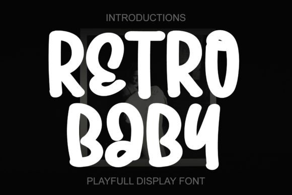 Retro Baby: A Whimsical Font for Joyful Designs
