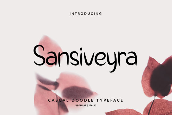 Sansiveyra: A Playful Display Font for Modern Designs
