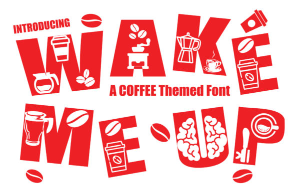 Wake Me Up! The Bold Display Font That Energizes Your Designs