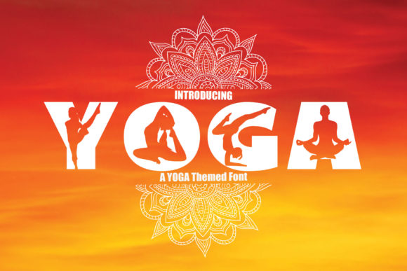 Yoga: A Bold and Trendy Display Font for Creative Projects